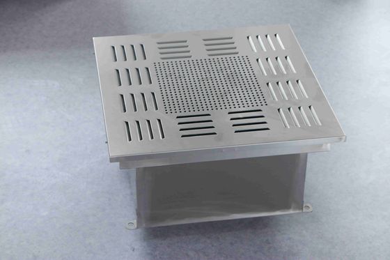 450×450×480 mm Flüssigkeitstrog-HEPA-Luftauslass mit korrosionsbeständiger Konstruktion und werkzeugloser Installation für die Reinraumbelüftung