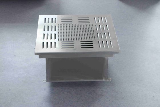 450×450×480 mm Flüssigkeitstrog-HEPA-Luftauslass mit korrosionsbeständiger Konstruktion und werkzeugloser Installation für die Reinraumbelüftung