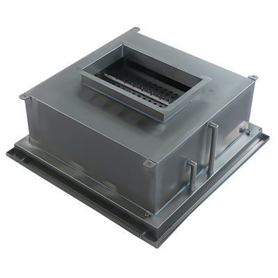 584 x 584 x 480 mm, leckagefrei, IP55-zertifizierte HEPA-Flüssigkeitsrinne für die Luftversorgung von Halbleiter-Reinräumen