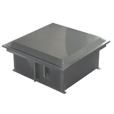 584 x 584 x 480 mm, leckagefrei, IP55-zertifizierte HEPA-Flüssigkeitsrinne für die Luftversorgung von Halbleiter-Reinräumen