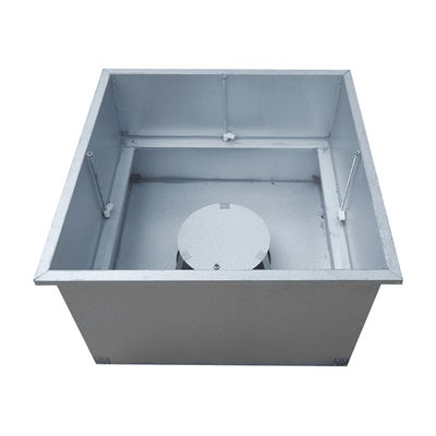 Hochwirksame 1500 CFM Deckenluftauslass. Gebackene Farbe aus Stahl. Klimaanlage.