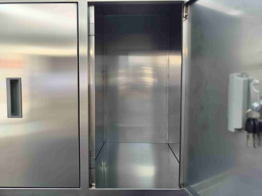 ESD-sichere Schuhkammer aus Edelstahl, ISO 14644 und GMP Pharma konform