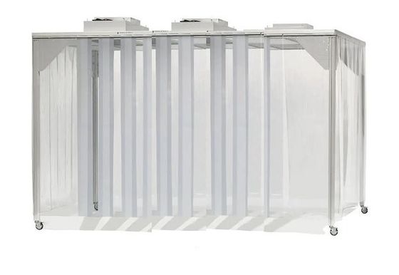 Anpassbarer modularer Reinraum mit HEPA-Filtration und ISO 8-Konformität für industrielle Anwendungen