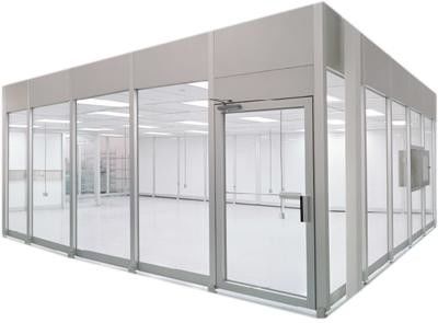 Custom ISO 14644-1 Compliant Cleanroom Booth mit Aluminiumrahmenkonstruktion und verstellbarer Luftflusssteuerung