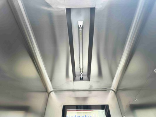 Ultra-sichere dreischichtige mechanisch verriegelte Passbox mit UV-Sterilisation