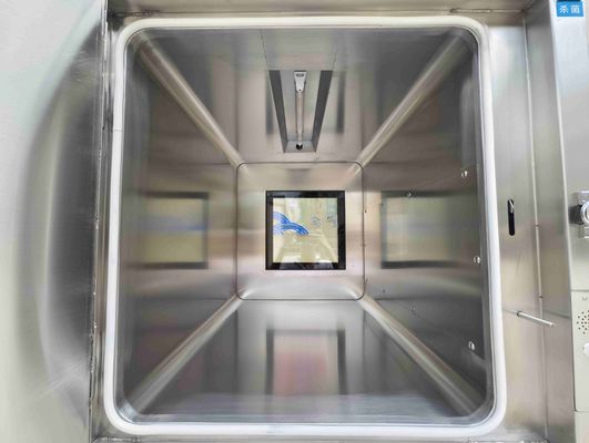 Ultra-sichere dreischichtige mechanisch verriegelte Passbox mit UV-Sterilisation