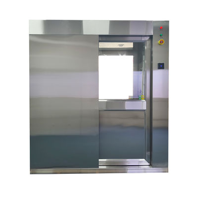 Smart Schiebetür-Luftdusche mit Gesichtserkennung.