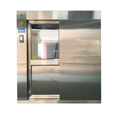 Smart Schiebetür-Luftdusche mit Gesichtserkennung.