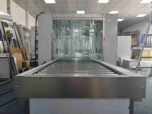 Kraftbetriebener Rollenförderer Luftdusche Pass-Through Box