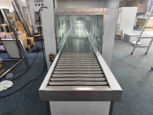 Kraftbetriebener Rollenförderer Luftdusche Pass-Through Box