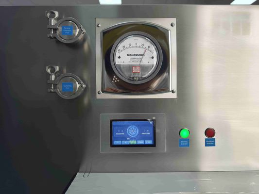 Laminar-Flow-Passbox mit automatischer Tür, HEPA-gefilterter Luftreinheit der ISO-Klasse 5 und motorisierten Schiebetüren