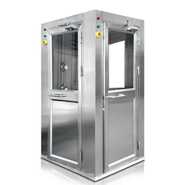 Individuelle dreitürige Edelstahl-Luftdusche Reinraum Luftdusche Lieferant Luftdusche Reinraum