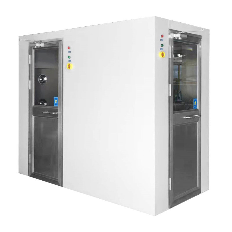 Maßgeschneiderter, um 360° drehbarer Luftauslass-Luftduschraum mit Edelstahl 304 und HEPA-Filtration