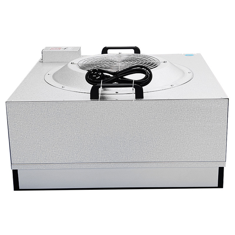 Lüfterfilter-Einheit FFU Reinraum mit Aluminiumlegierungsrahmen G3/G4 Filter und reservierter Lauf- und Fehlertrockenanschluss