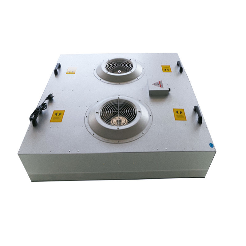 FFU-Reinraum mit Rahmen aus Aluminiumlegierung mit 315-Falten-Filter und 0,8 m/s Luftstromgeschwindigkeit für das Labor