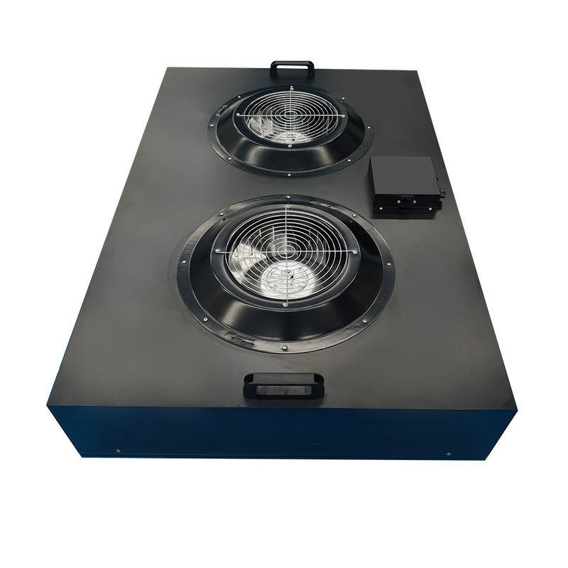 Korrosionsbeständige FFU-Filterventilator-Einheit Schwarze Kaltplattenfarbe für den Reinraum