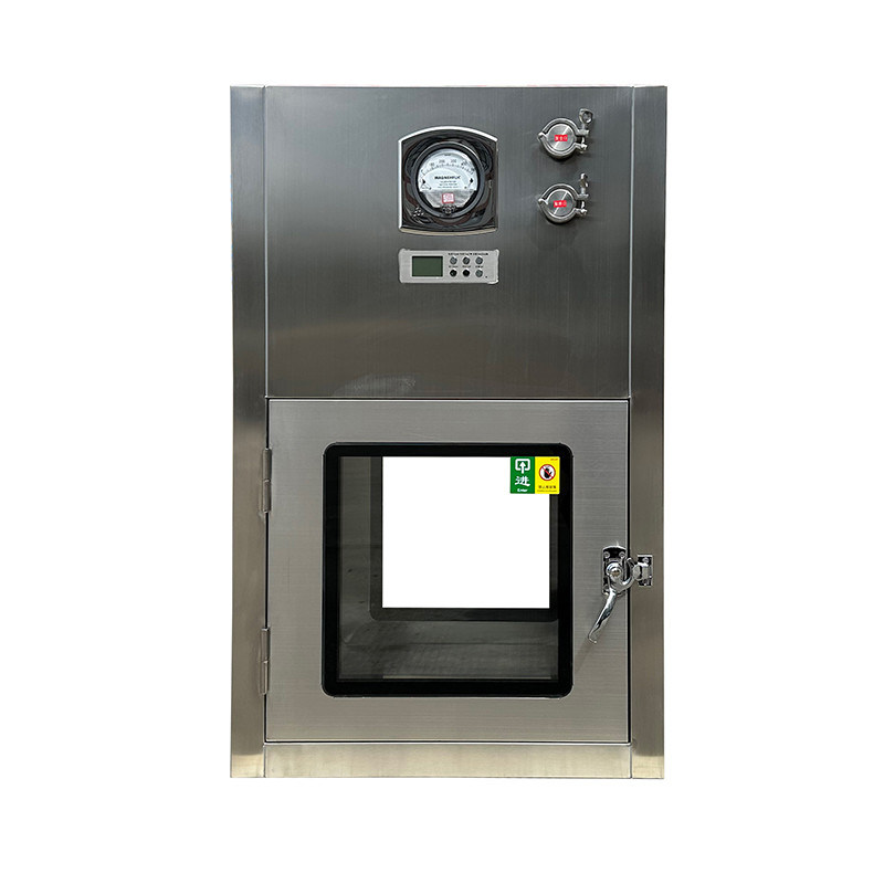 GMP-zertifizierte 304 Edelstahl-Laminar-Flow Pass Box 1200x1070x1600mm für Pharma-Cleanrooms
