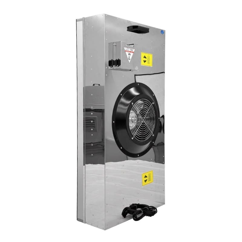 BFU-Bodenzugriffsventilatorfilter mit extra-großer HEPA-Luftströmung, ultra-niedrigen Vibrationen und Werkzeugfreiem Filterwechsel für ISO 5-9 Reinräume