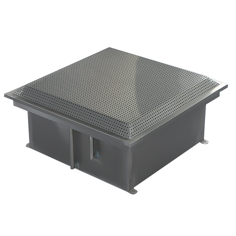 584 x 584 x 480 mm, leckagefrei, IP55-zertifizierte HEPA-Flüssigkeitsrinne für die Luftversorgung von Halbleiter-Reinräumen