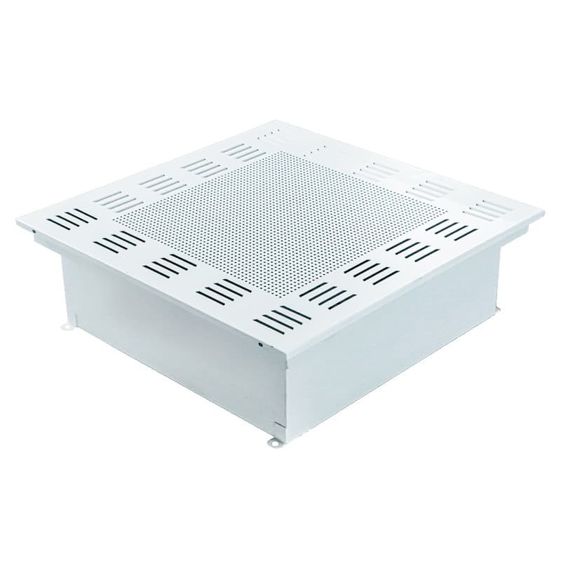 ISO 14644-zertifizierte HEPA-Luftquelle mit 1000 CMH-Luftstrom und Kaltplattenfarbe für Reinräume