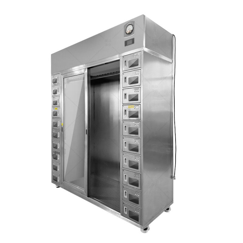 Reinraum Kleidungs- und Schuhschrank -- HEPA-Filter, ISO/GMP-Konformität
