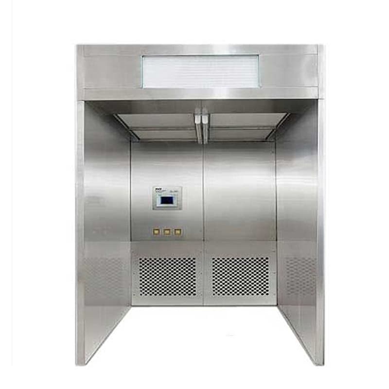 GMP-konforme Waage mit HEPA-Filtration und SUS304 Edelstahlkonstruktion zur Staubbindung