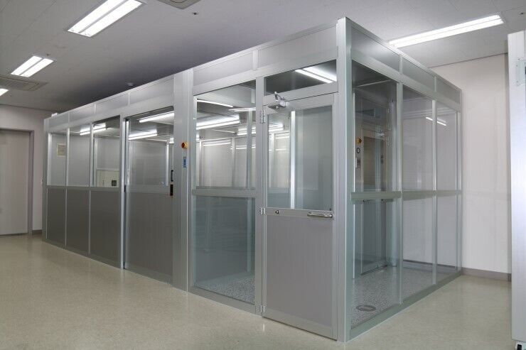Modulare Reinraumsysteme -- HEPA Filter Booth -- ISO 14644 Konformität